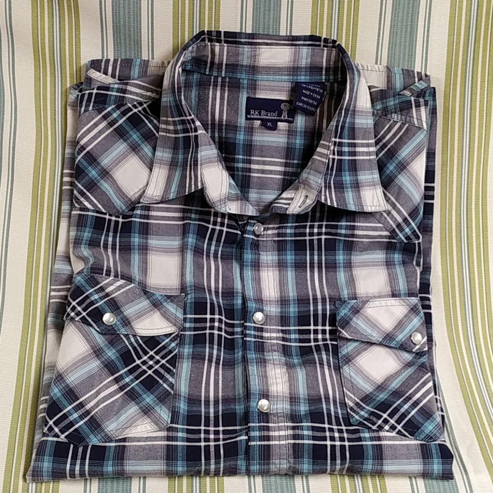 RK Brand short sleeve shirt size XL